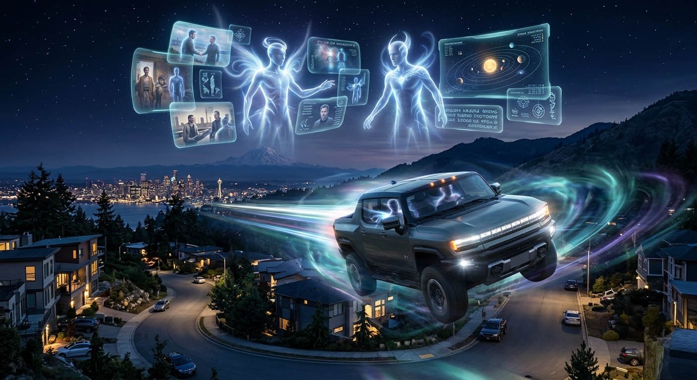 Flying Hummer with a Phongular Driver
